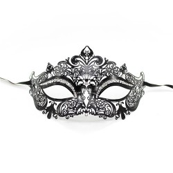 diamante metal mask