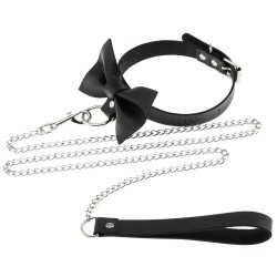 bow leash collar