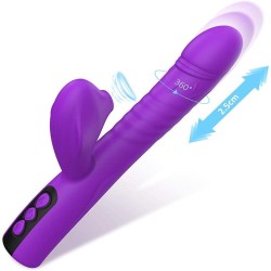 thrusting sucking rabbit vibrator